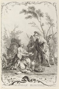 David und Abigail von Joseph Wagner