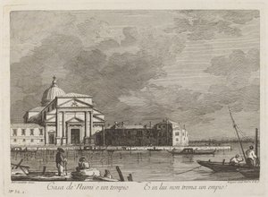Haus der Götter von Joseph Wagner after Canaletto