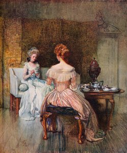 Eine Schale Bohea in den Tagen der Georges von Joseph Walter West