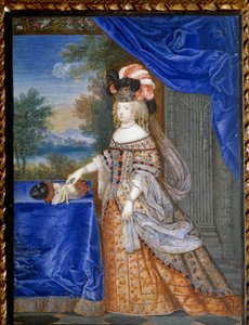 Porträt von Marie Therese von Österreich im polnischen Kostüm von Joseph Werner