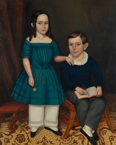 John und Louisa Stock, 1845 von Joseph Whiting Stock