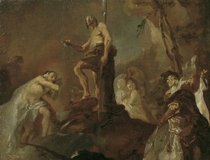 Die Taufe Christi von Joseph Winterhalder d. J.