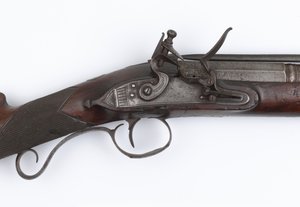 Donnerbüchse mit Federbajonett, ausgegeben an irische Freiwillige, ca. 1815 von Joseph Wood