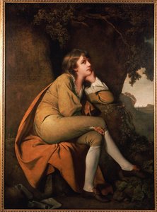 Edwin, aus "Minstrel" von Dr. Beattie von Joseph Wright of Derby