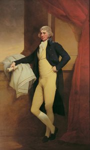 Porträt von Samuel Oldknow, um 1790-2 von Joseph Wright of Derby
