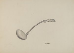 Sahnelöffel, ca. 1937