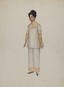 Puppe - Lydia Sherman, ca. 1937 von Josephine C. Romano
