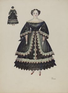 Puppe - Minerva Pratt, ca. 1937 von Josephine C. Romano