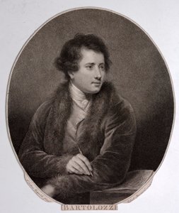 Francesco Bartolozzi, italienischer Kupferstecher