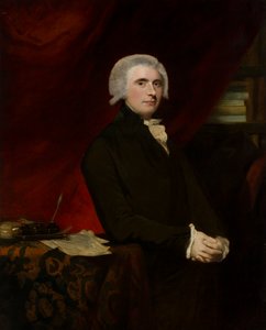 Porträt von Thomas, Lord Erskine (1750-1823) in seiner Bibliothek von Joshua (circle of) Reynolds