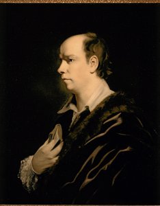 Oliver GOLDSMITH, Porträt c.1770 von Joshua (studio of) Reynolds