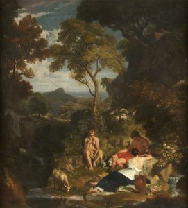 Arkadische Hirten, ca. 1824