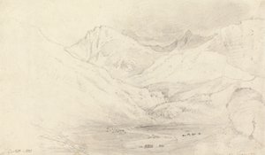 Das Tal von Nant Ffrancon, Caernarvonshire