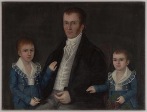John Jacob Anderson und Söhne, John und Edward, um 1812-15