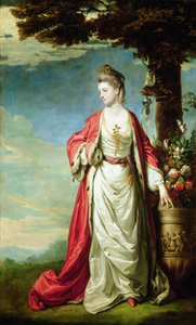 Porträt von Mrs. Trecothick im türkischen Kleid von Joshua Reynolds