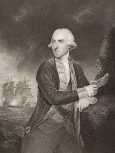 Samuel Hood, 1. Viscount Hood, Illustration aus 