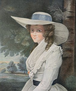 Die Rechte Ehrenwerte Gräfin Spencer (gest. 1831), graviert von Francesco Bartolozzi, veröffentlicht von E.M. Diemar, 1787 (Punktstich) von Joshua Reynolds