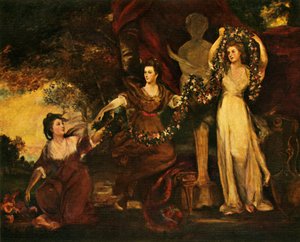 Die drei Grazien, 1773, um 1912