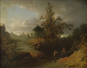 Neue Mühle, 1809 von Joshua H. Shaw
