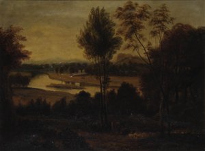 Blick vom Wick Haus, ca. 1800