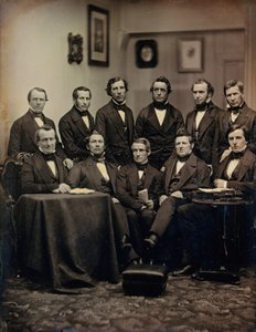 Bostoner Anwälte oder Geistliche, ca. 1850. Schöpfer: Josiah Johnson Hawes, Albert Sands Southworth