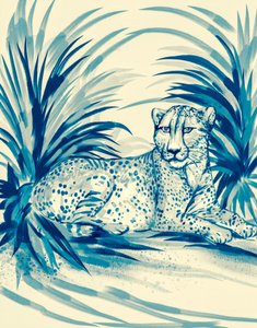 Blauer Dschungel Gepard