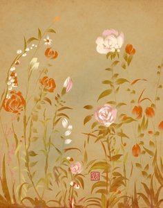 Sanfte botanische Blüten von Josie George