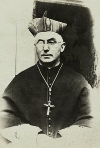 Porträt von Kardinal Francis Bourne, ca. 1900 (Foto)