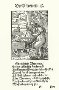 Der Astronom (Gravur)
