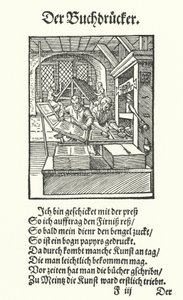 Der Buchdrucker von Jost (after) Amman