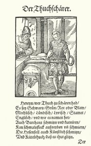 Der Tuchscherer von Jost (after) Amman