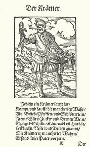 Der Hausierer von Jost (after) Amman