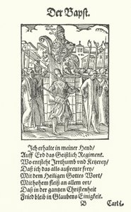 Der Papst von Jost (after) Amman