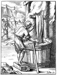 Färber, 16. Jahrhundert, 1849 von Jost Amman