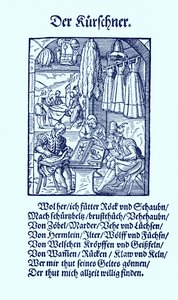 Pelzhändler von Jost Amman
