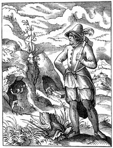Bergmann, 16. Jahrhundert