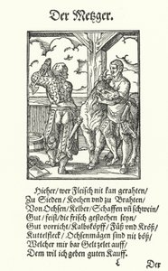 Der Metzger von Jost Amman