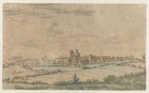 Ansicht von Scherpenheuvel, Flämisch-Brabant von Josua de Grave (attributed to)