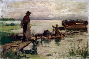 Am Strand, 19. oder frühes 20. Jahrhundert