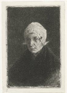Alte Frau aus Katwijk (Old Mary) von Jozef Israëls