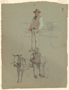 Studien eines Mannes und eines Pferdekarrens von Jr. Enoch Wood Perry