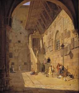 Der Innenhof des Palazzo del Bargello. Florenz von Jørgen Roed