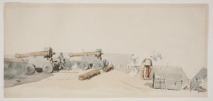 Dänische Schanze. Mit schweren Kanonen von Jørgen V. Sonne