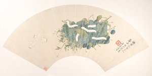 Seidenraupe, datiert 1859 von Ju Chao