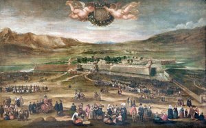 Der Einzug von Philipp IV. in Pamplona, nach 1646