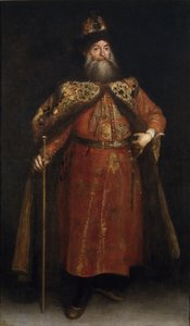 Porträt des Botschafters Pyotr Ivanovich Potyomkin 1617-1700, 1681
