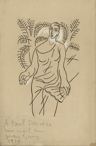 Frau ? l von Juan Gris