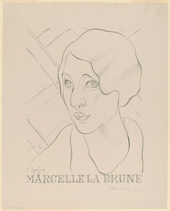 Marcelle die Brünette