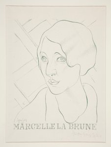 Marcelle die Brünette