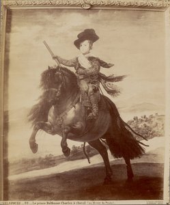 Velazquez. Prinz Balthazar Charles zu Pferd (im Prado-Museum) von Juan Laurent